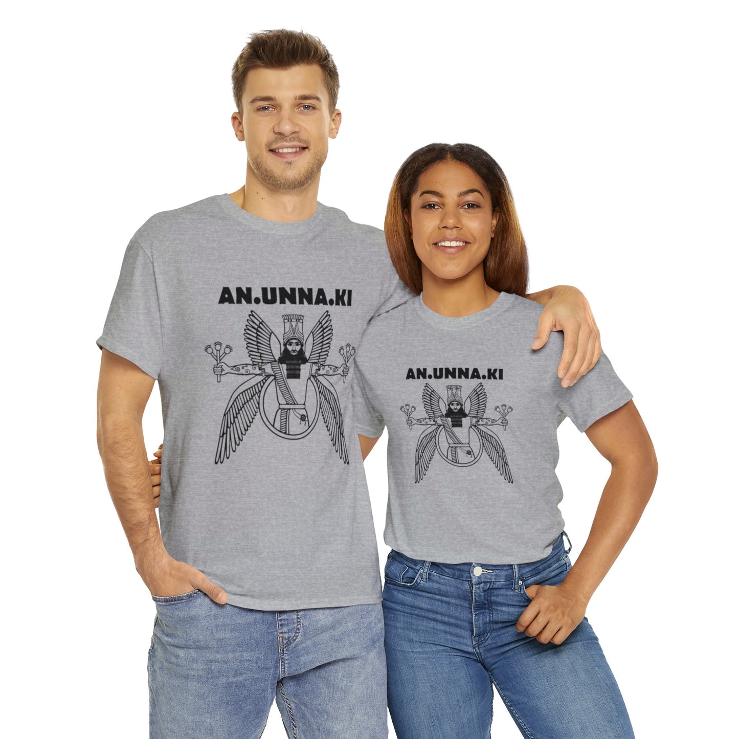Unisex Heavy Cotton Tee - Anunnaki Ancient Aliens Tshirt