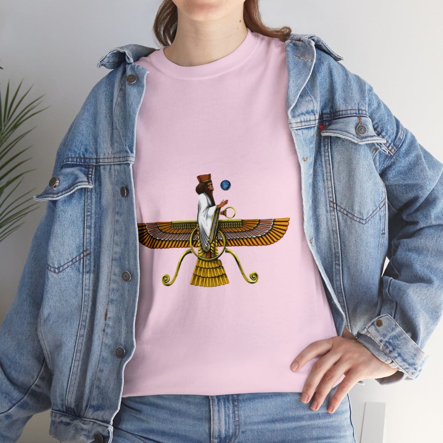 Unisex Heavy Cotton Tee - Anunnaki Enki T-shirt