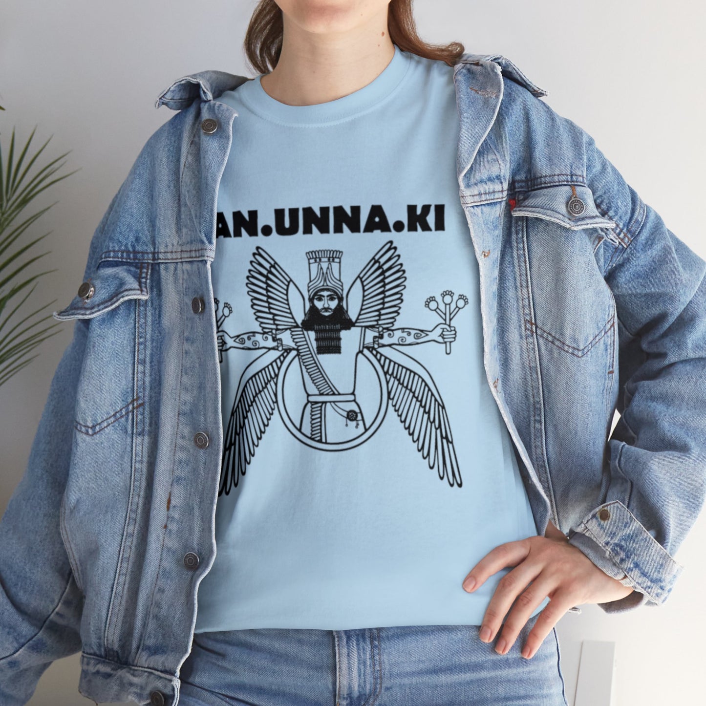 Unisex Heavy Cotton Tee - Anunnaki Ancient Aliens Tshirt