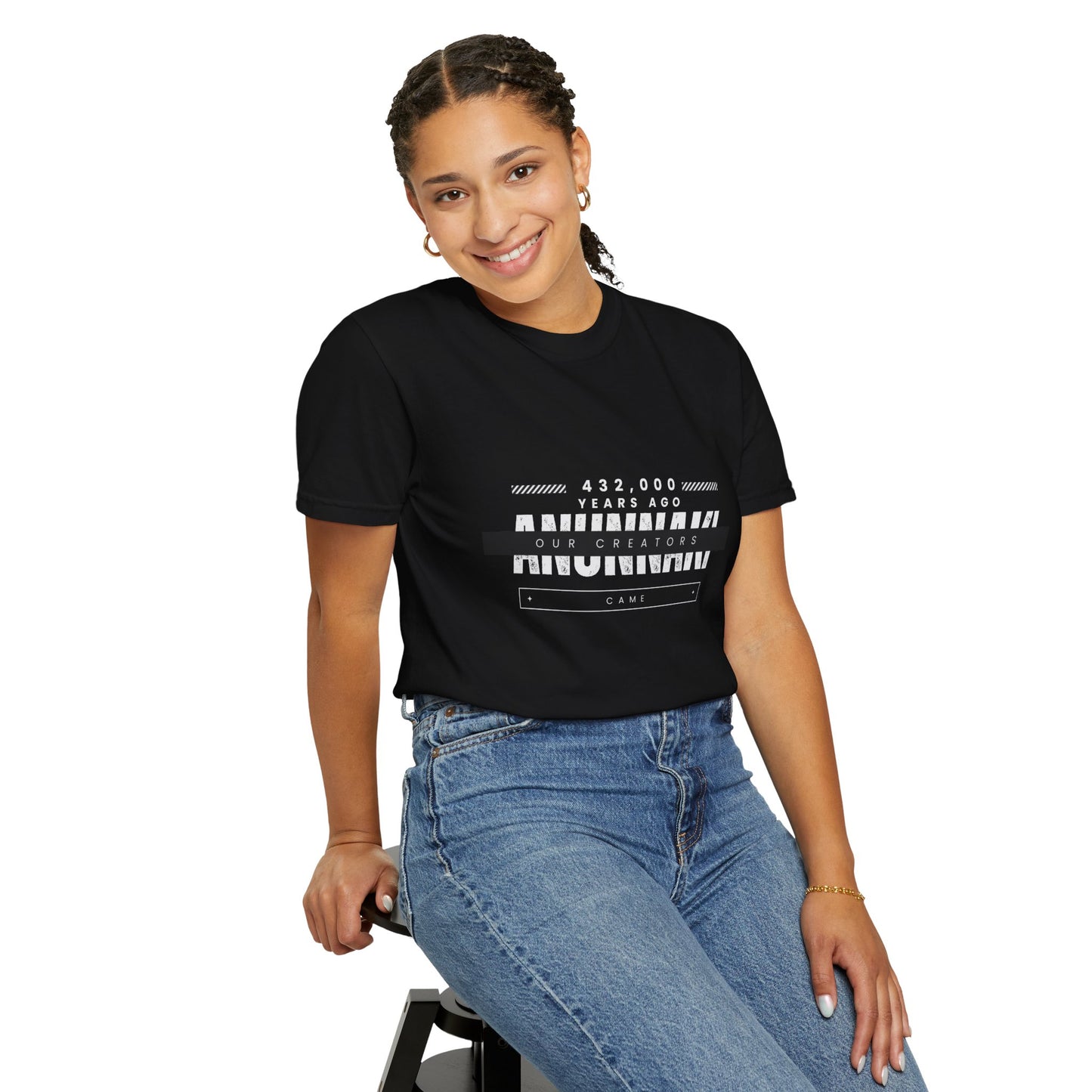 Unisex Garment-Dyed T-shirt - Anunnaki Quote T-Shirt