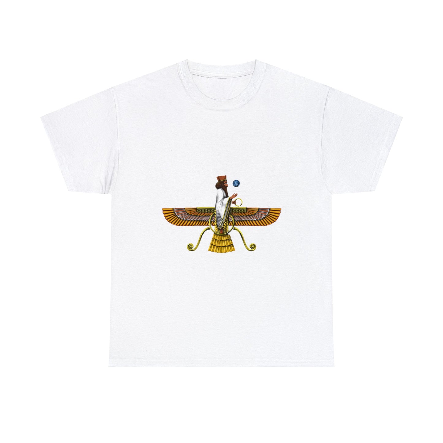 Unisex Heavy Cotton Tee - Anunnaki Enki T-shirt