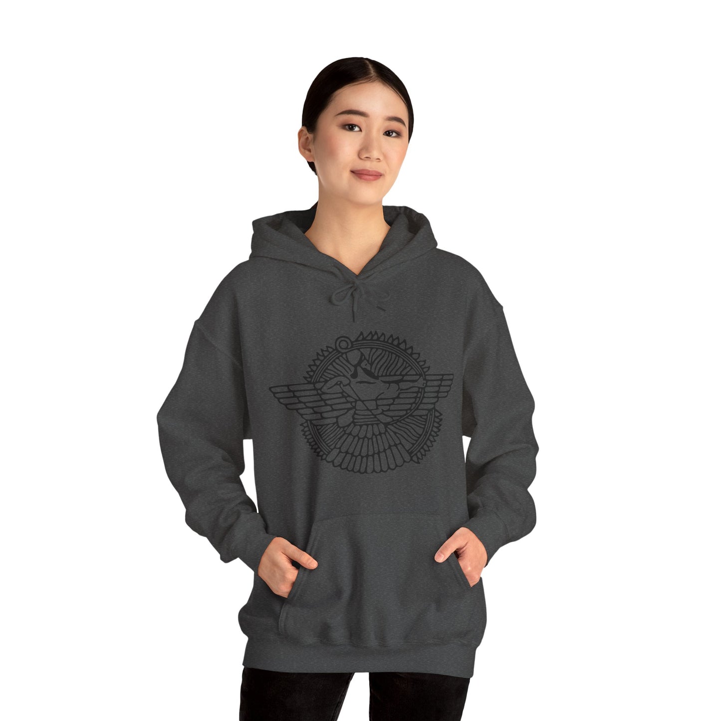 Unisex Heavy Blend™ Hooded Sweatshirt - Anunnaki Logo Hoodie