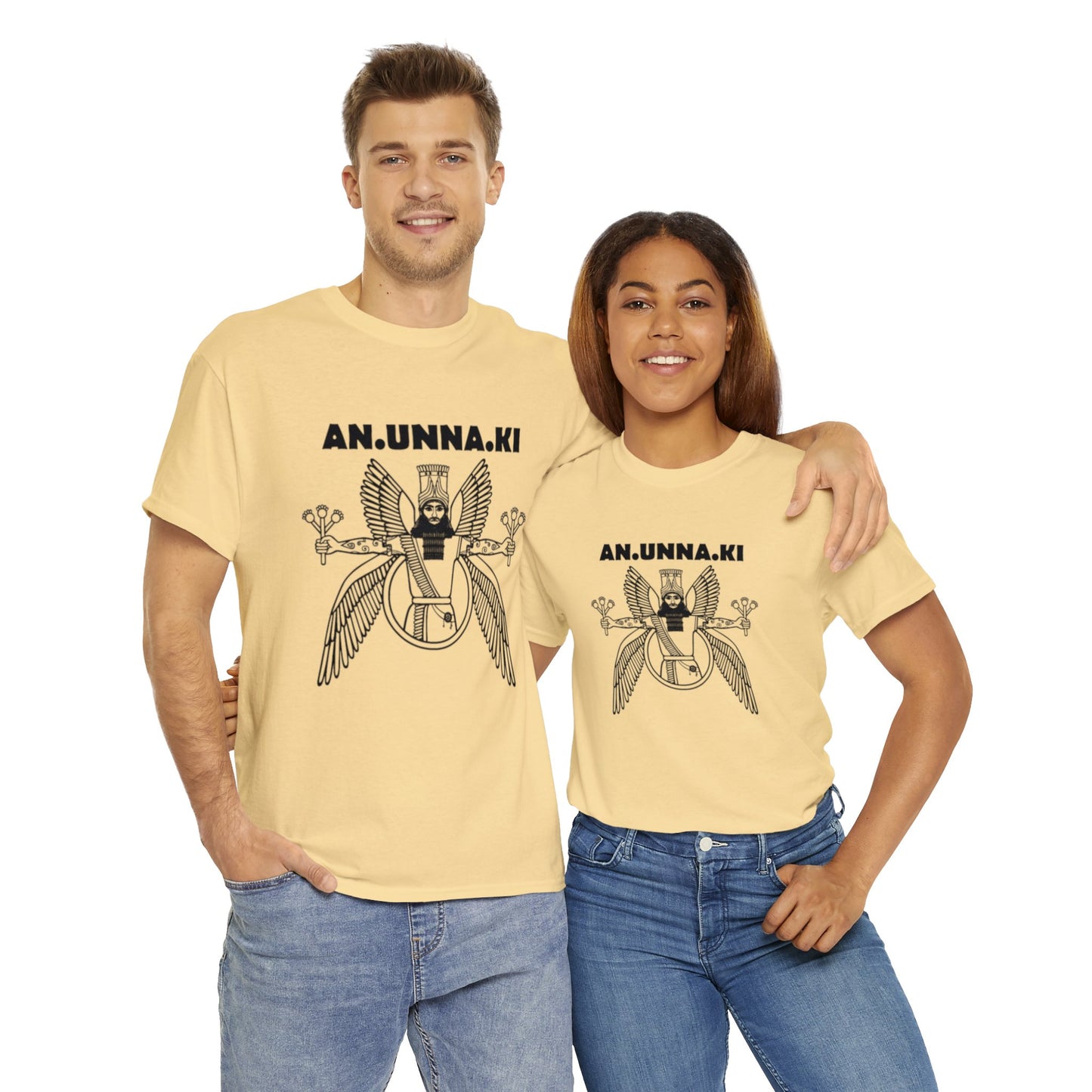 Unisex Heavy Cotton Tee - Anunnaki Ancient Aliens Tshirt