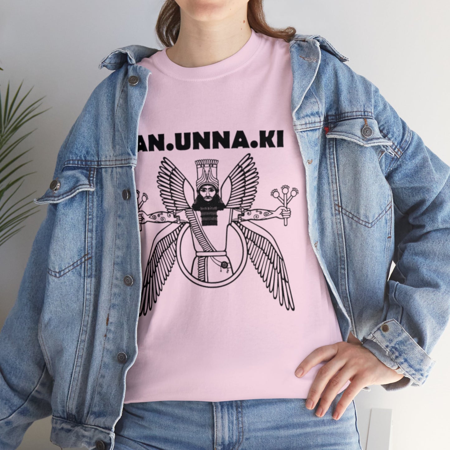 Unisex Heavy Cotton Tee - Anunnaki Ancient Aliens Tshirt
