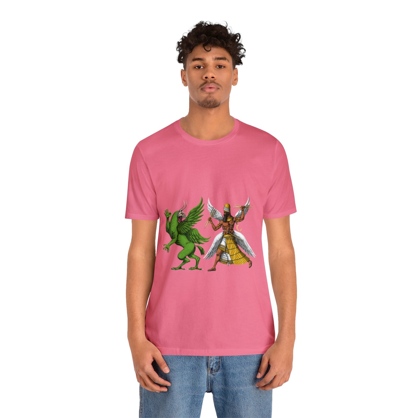 Unisex Marduk vs Tiamat Anunnaki Jersey Short Sleeve Tee