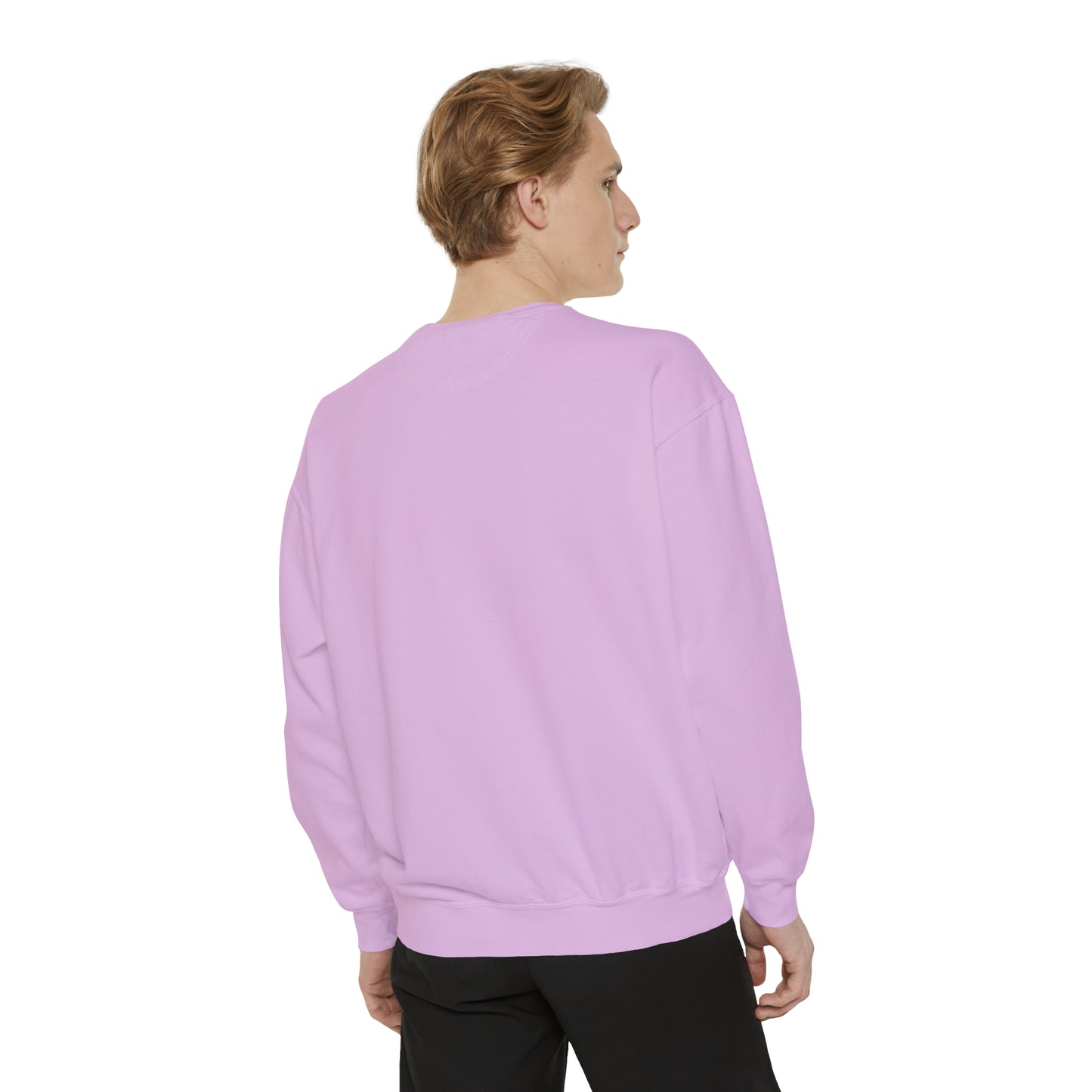 Unisex Garment-Dyed Sweatshirt - Anunnaki God Printed Sweatshirt
