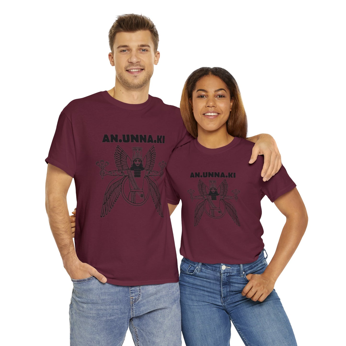 Unisex Heavy Cotton Tee - Anunnaki Ancient Aliens Tshirt