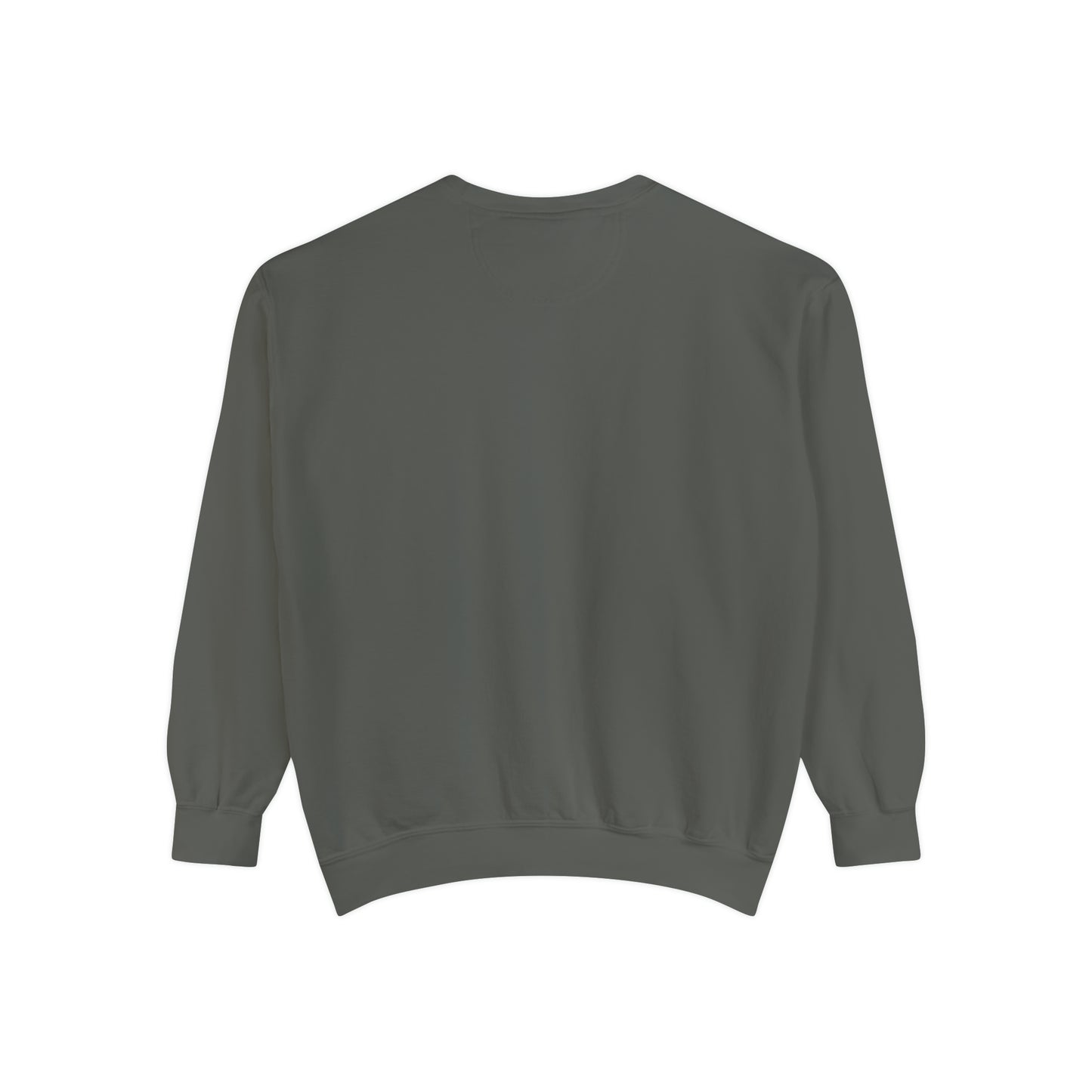 Unisex Garment-Dyed Sweatshirt - Anunnaki God Printed Sweatshirt