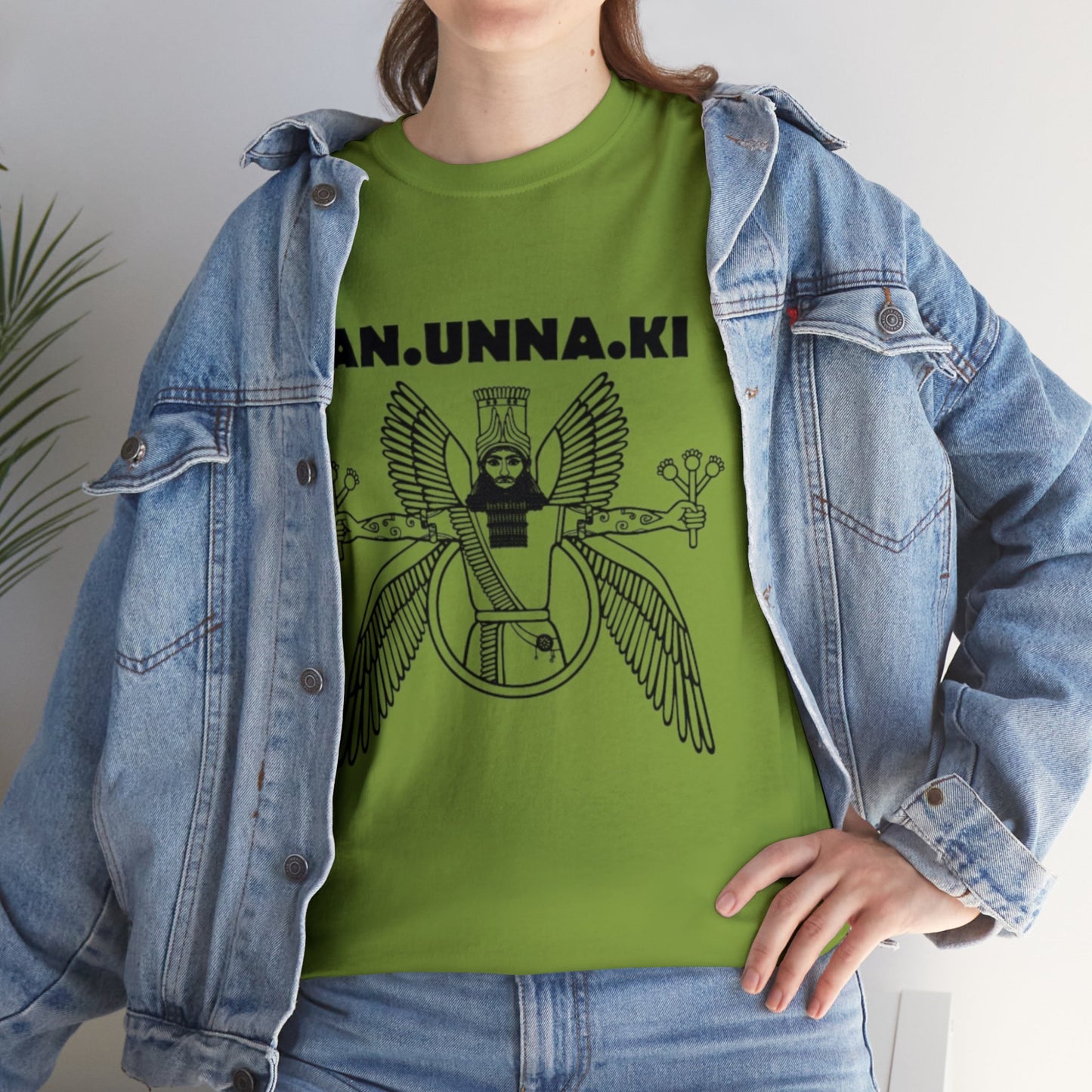 Unisex Heavy Cotton Tee - Anunnaki Ancient Aliens Tshirt