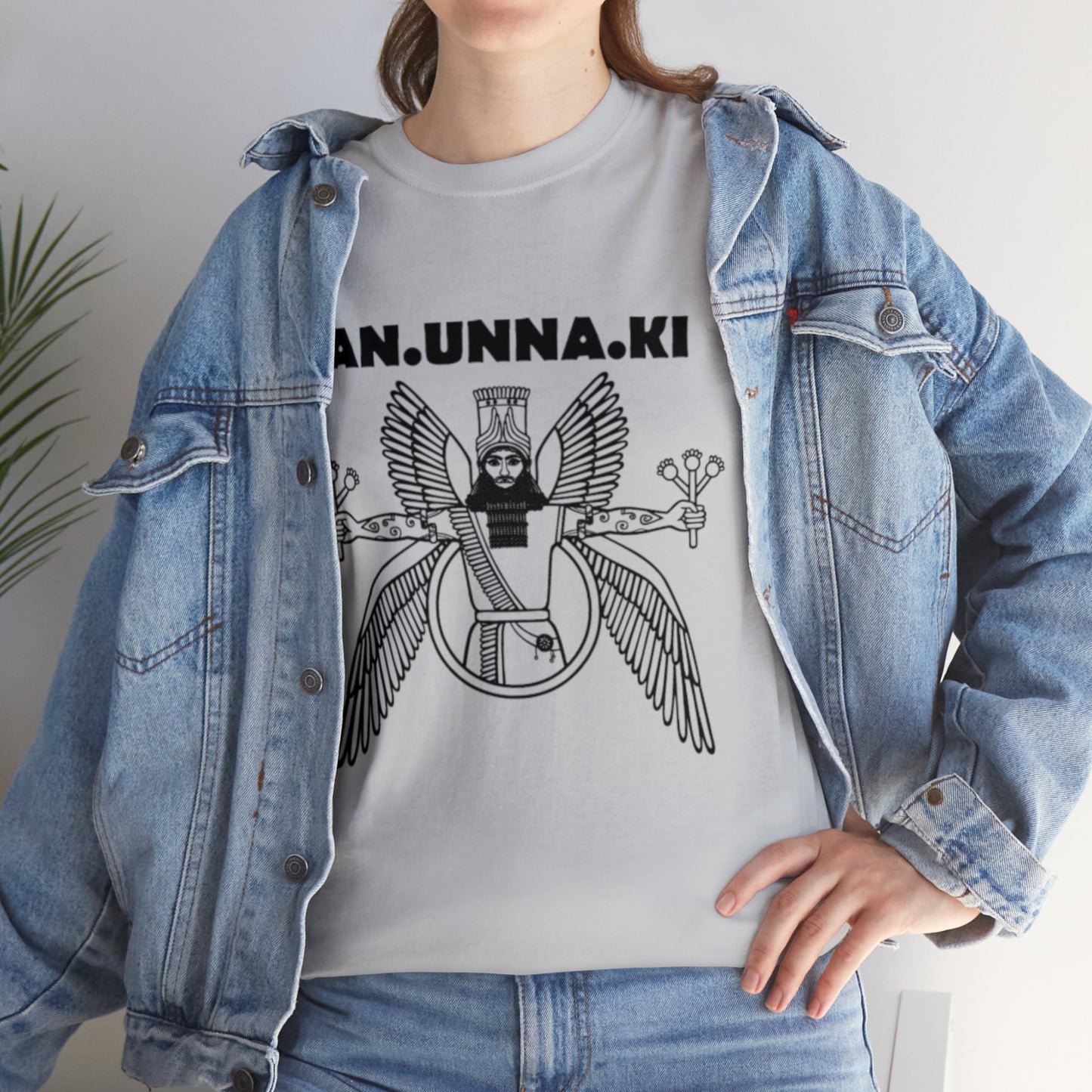 Unisex Heavy Cotton Tee - Anunnaki Ancient Aliens Tshirt