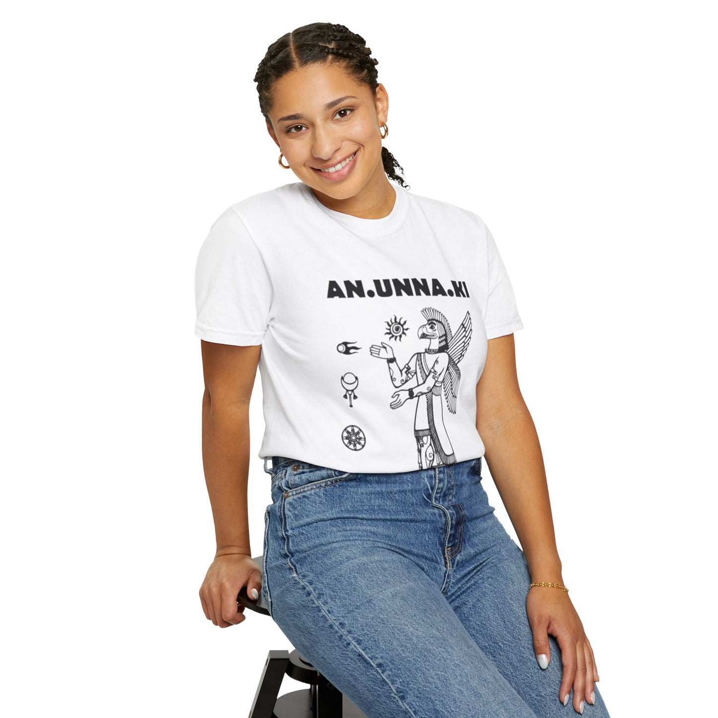 Unisex Garment-Dyed T-shirt - Anunnaki T-Shirt