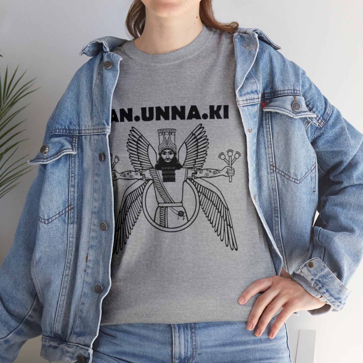 Unisex Heavy Cotton Tee - Anunnaki Ancient Aliens Tshirt