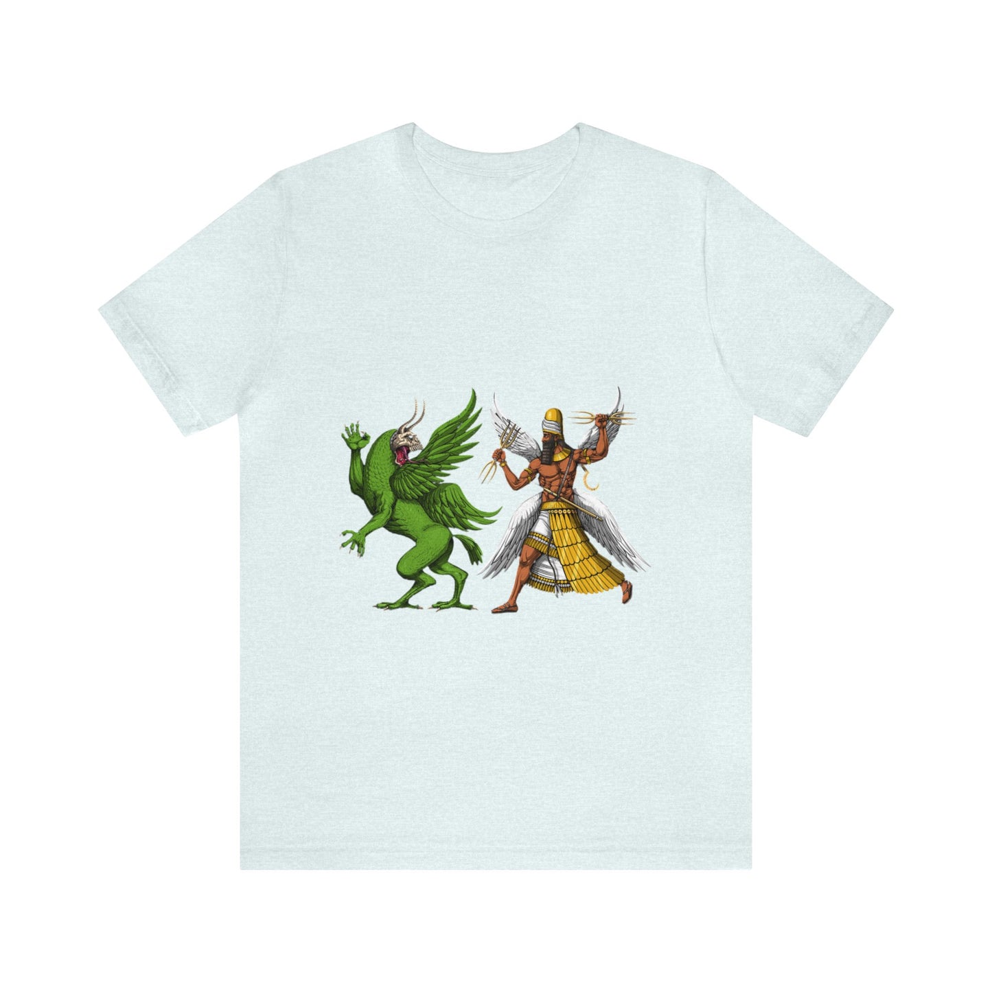 Unisex Marduk vs Tiamat Anunnaki Jersey Short Sleeve Tee