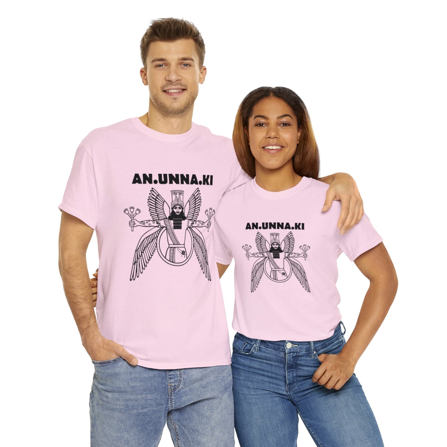 Unisex Heavy Cotton Tee - Anunnaki Ancient Aliens Tshirt
