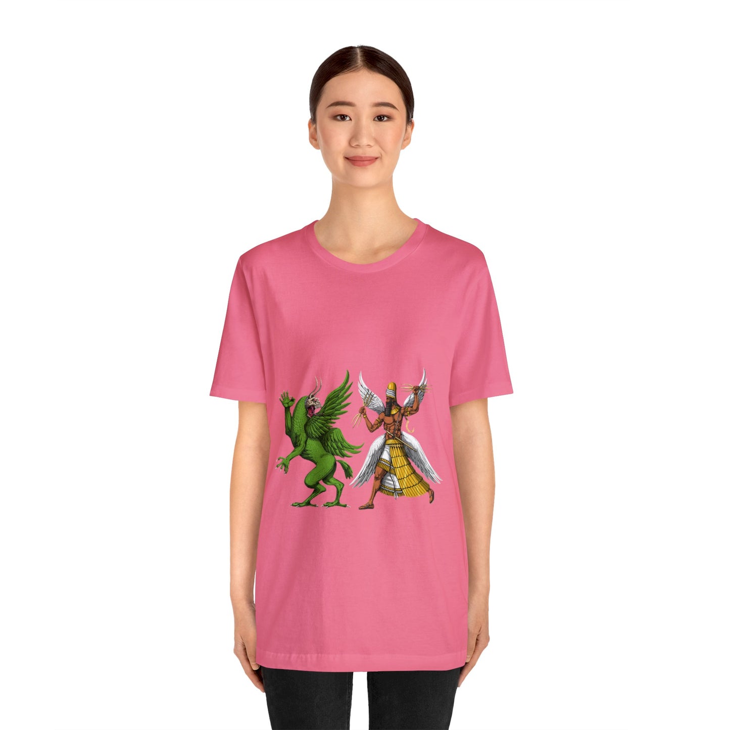 Unisex Marduk vs Tiamat Anunnaki Jersey Short Sleeve Tee