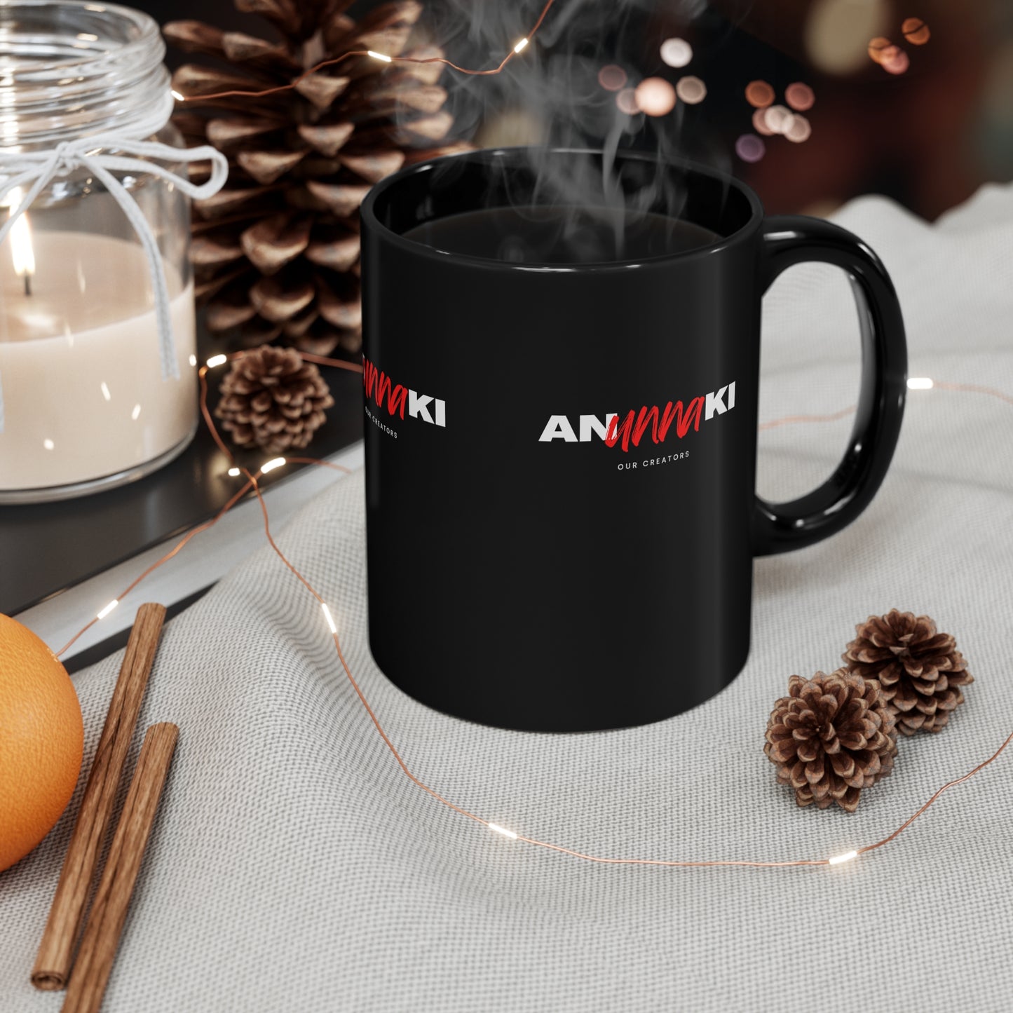 Anunnaki Mug Black 11 Oz