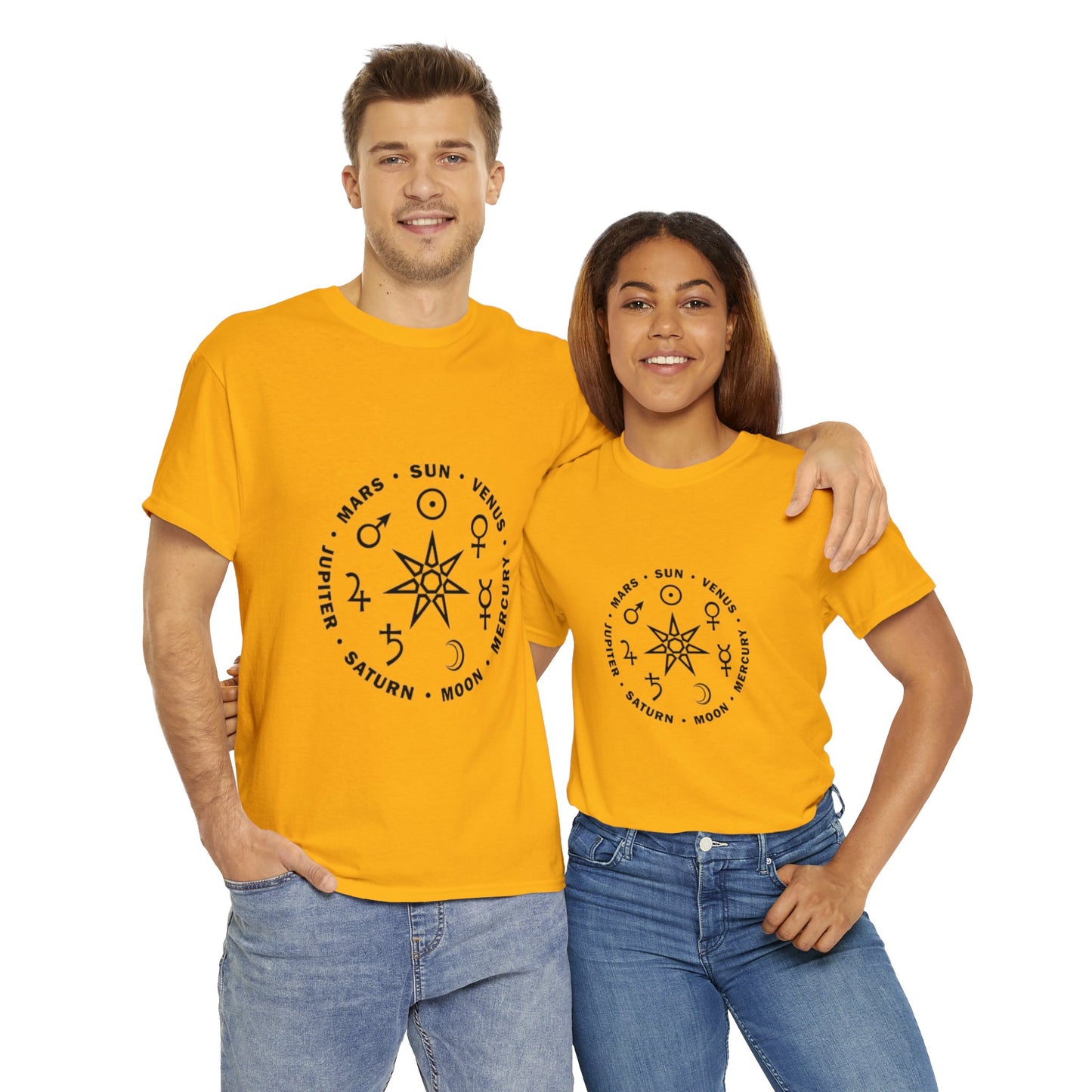 Unisex Heavy Cotton Tee -Astrology T-shirt