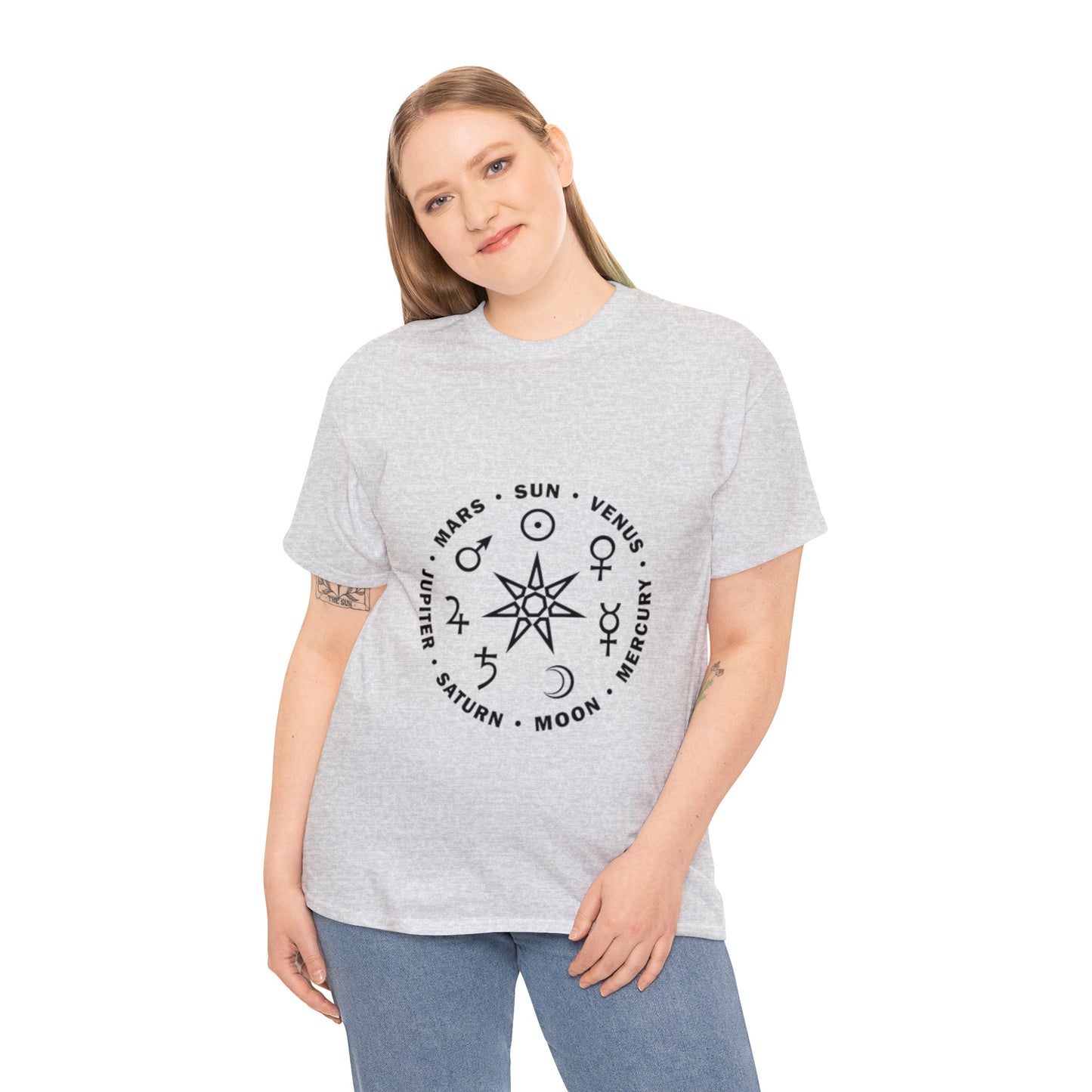 Unisex Heavy Cotton Tee -Astrology T-shirt