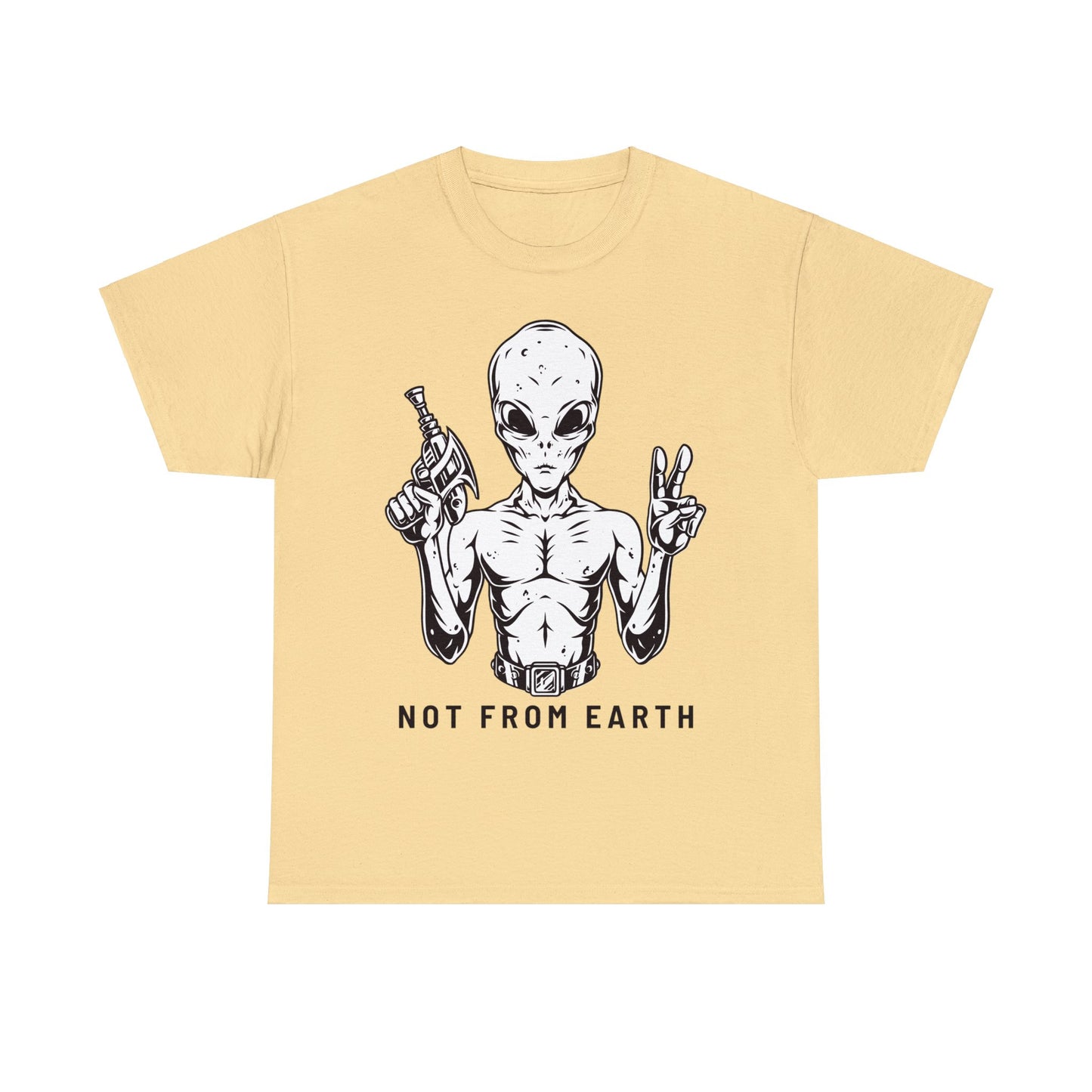 Unisex Heavy Cotton Tee - Not From Earth T-shirt