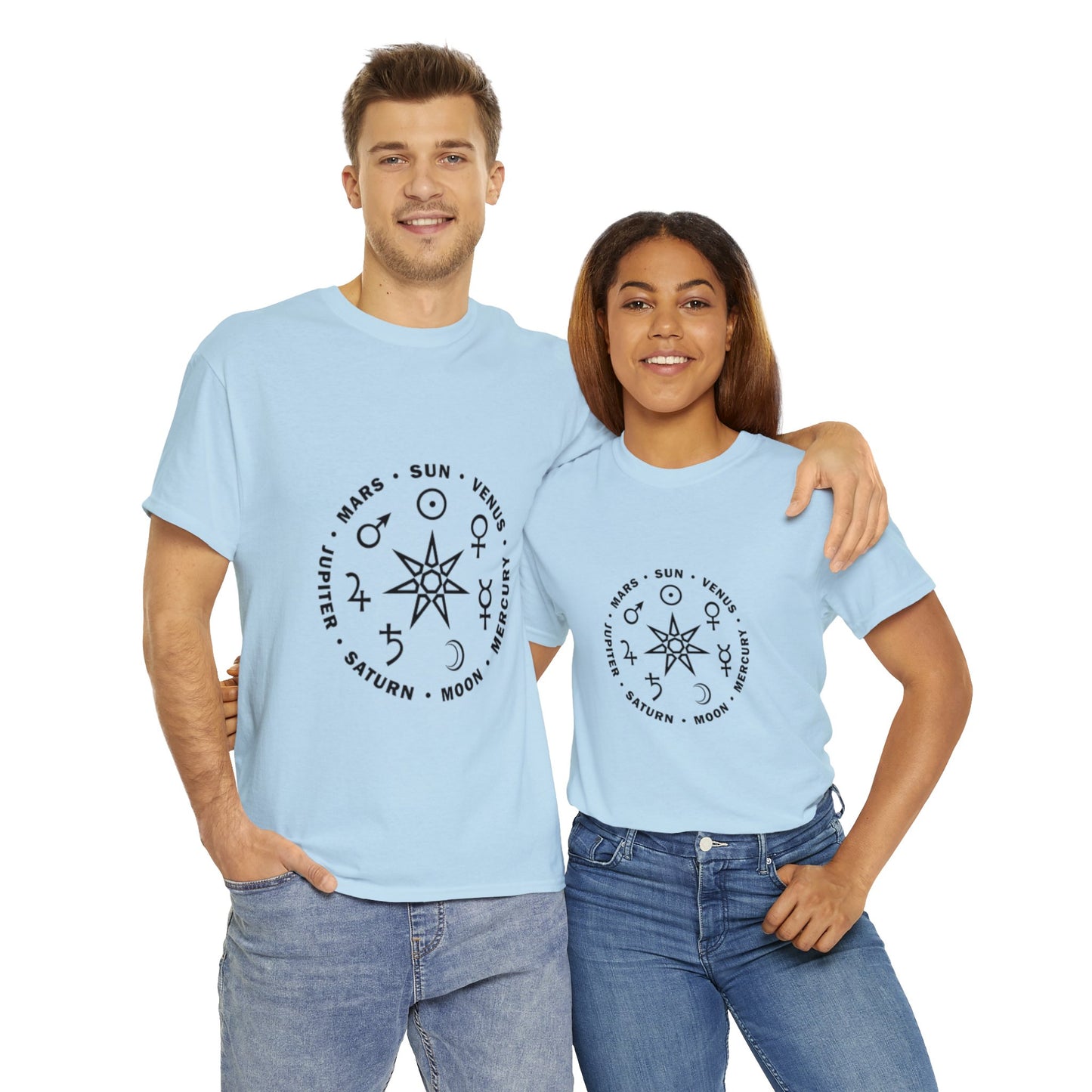 Unisex Heavy Cotton Tee -Astrology T-shirt