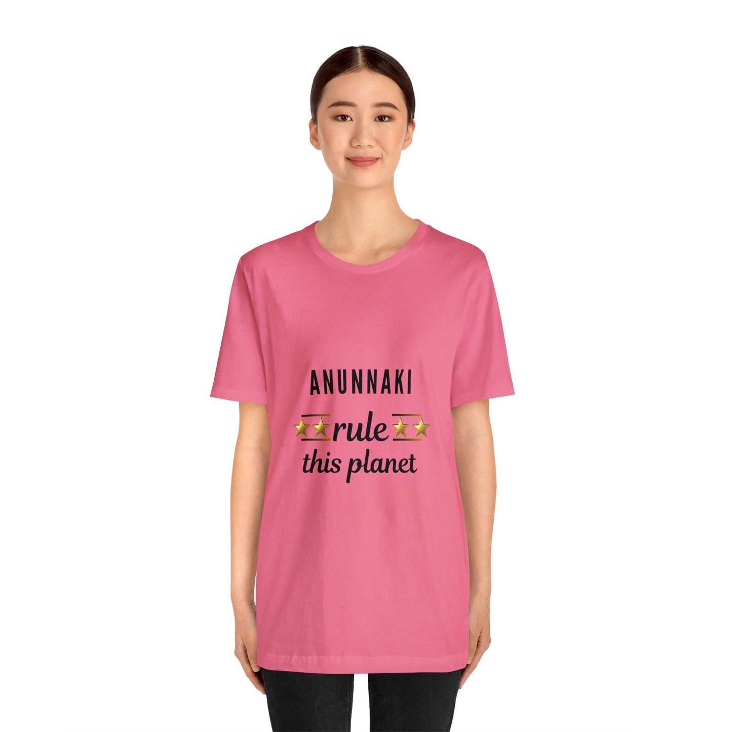 Anunnaki Rule This Planet Unisex Jersey Short Sleeve Tee