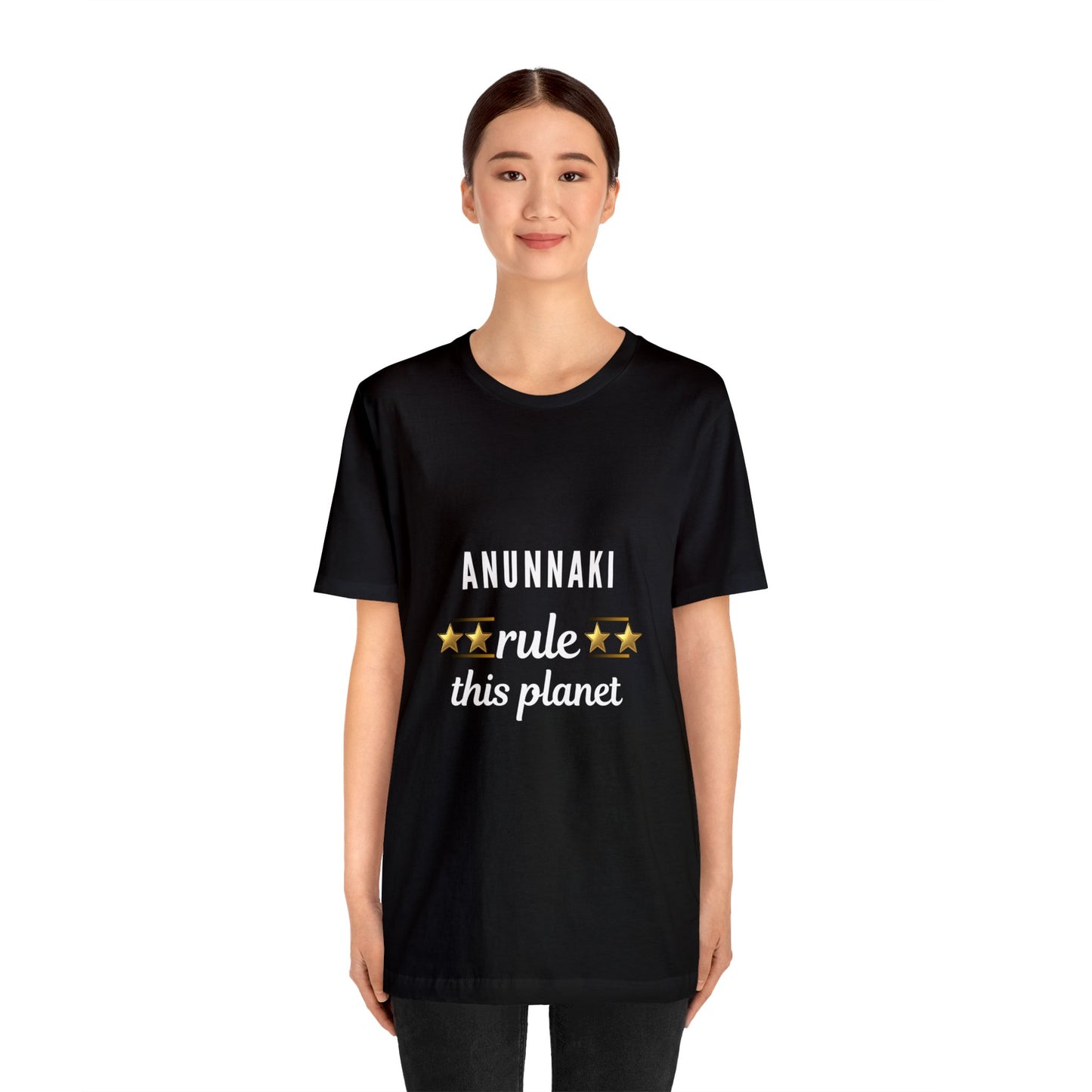 Anunnaki Rule This Planet Unisex Jersey Short Sleeve Tee