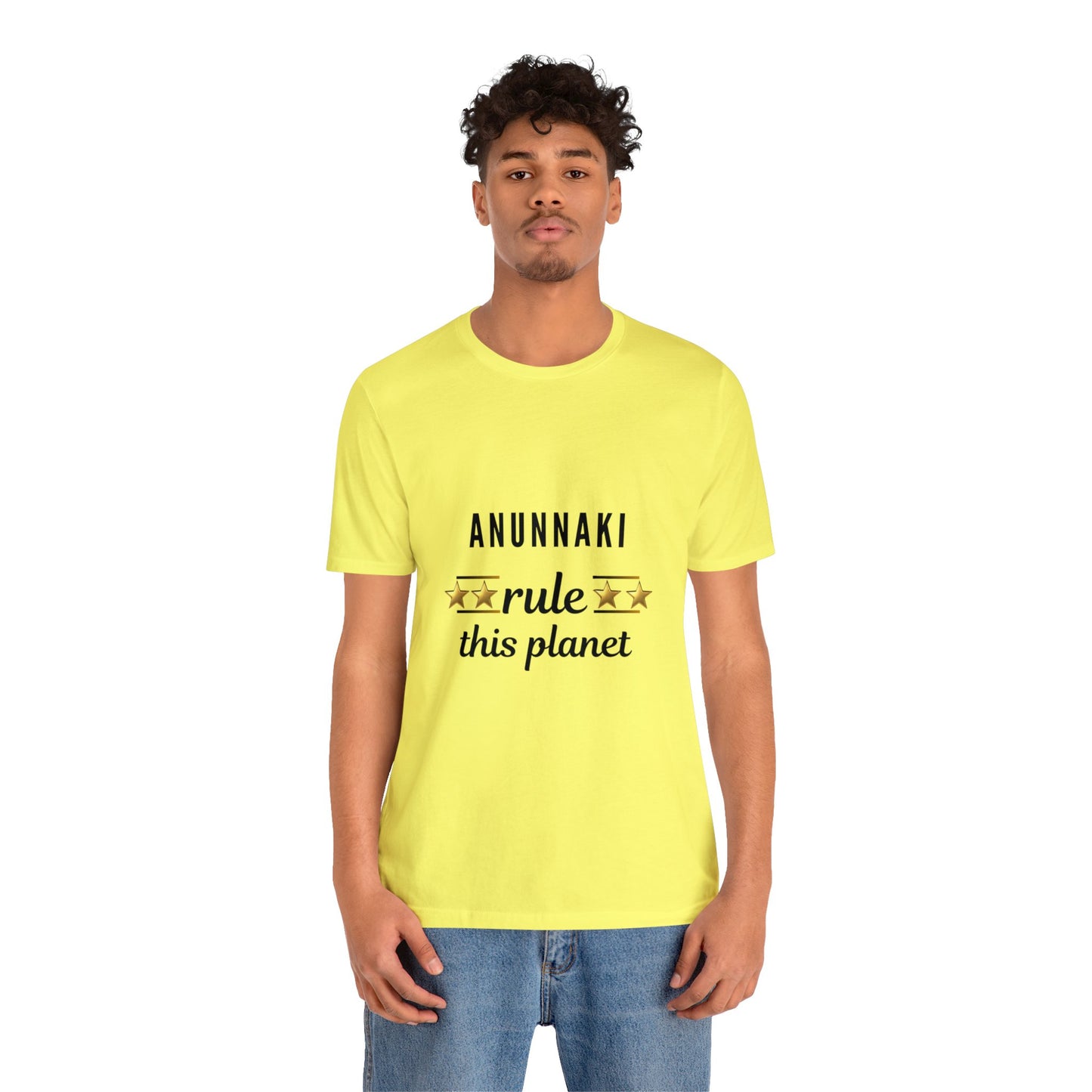 Anunnaki Rule This Planet Unisex Jersey Short Sleeve Tee