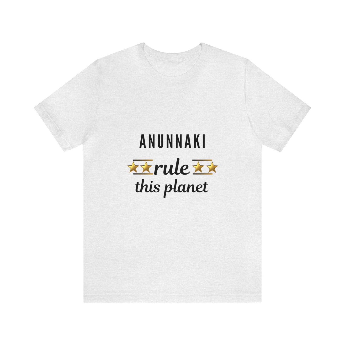 Anunnaki Rule This Planet Unisex Jersey Short Sleeve Tee