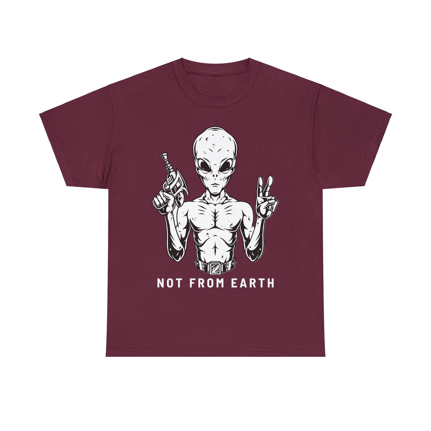 Unisex Heavy Cotton Tee - Not From Earth T-shirt