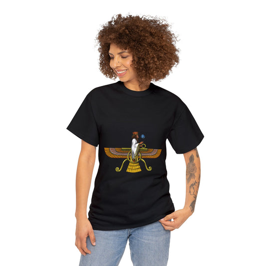 Unisex Heavy Cotton Tee - Anunnaki Enki T-shirt