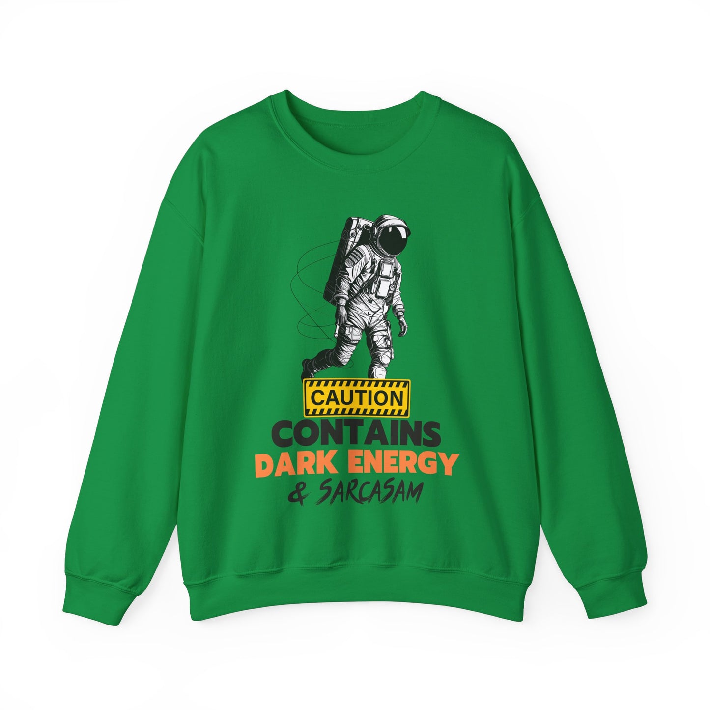 Space and Dark Matter Sarcastic Unisex Heavy Blend™ Crewneck Sweatshirt