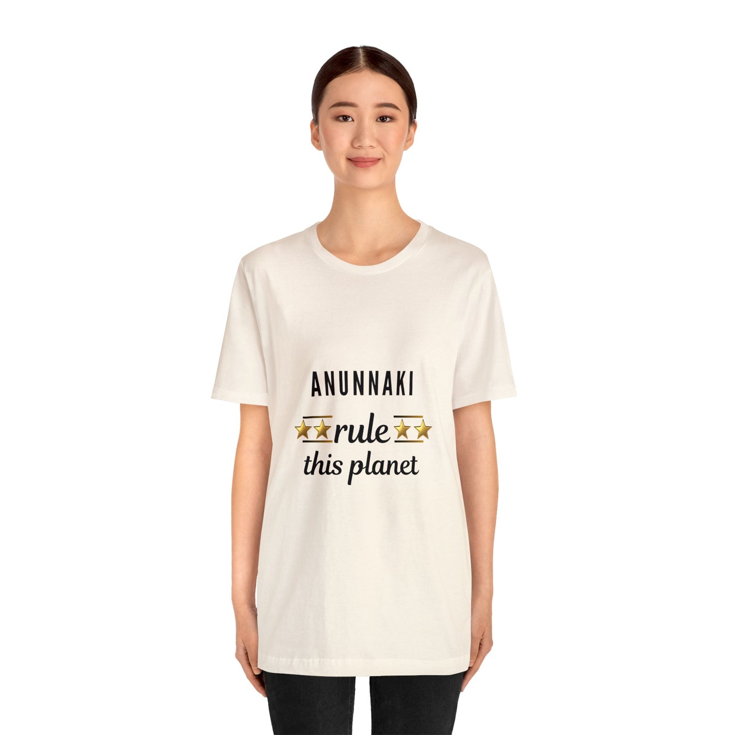 Anunnaki Rule This Planet Unisex Jersey Short Sleeve Tee