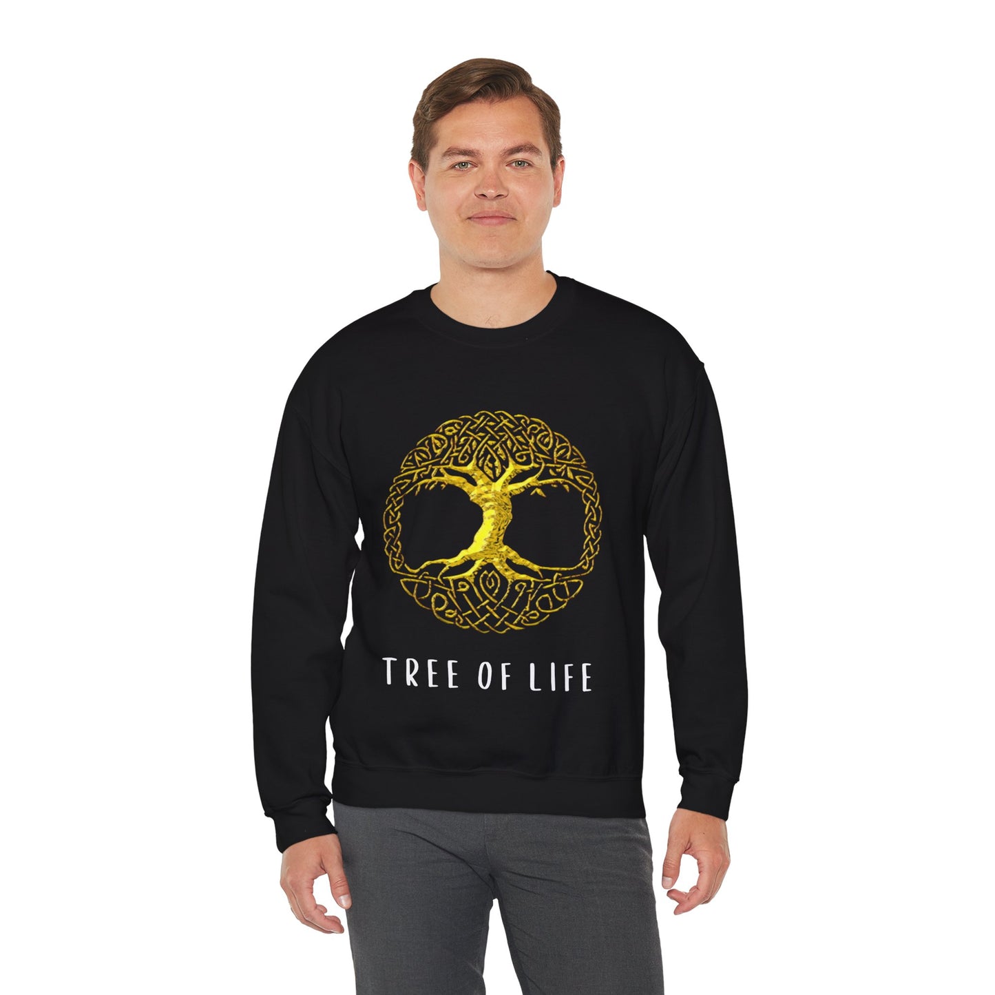 Unisex Heavy Blend™ Crewneck Sweatshirt - Tree of Life Sweatshirt
