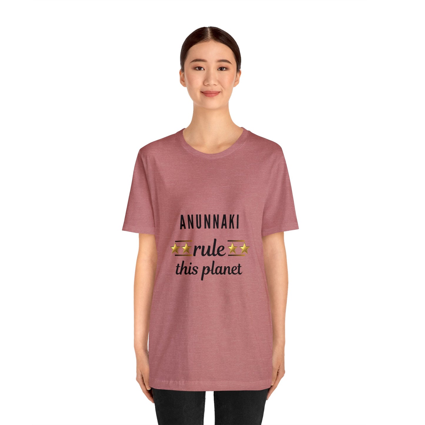 Anunnaki Rule This Planet Unisex Jersey Short Sleeve Tee