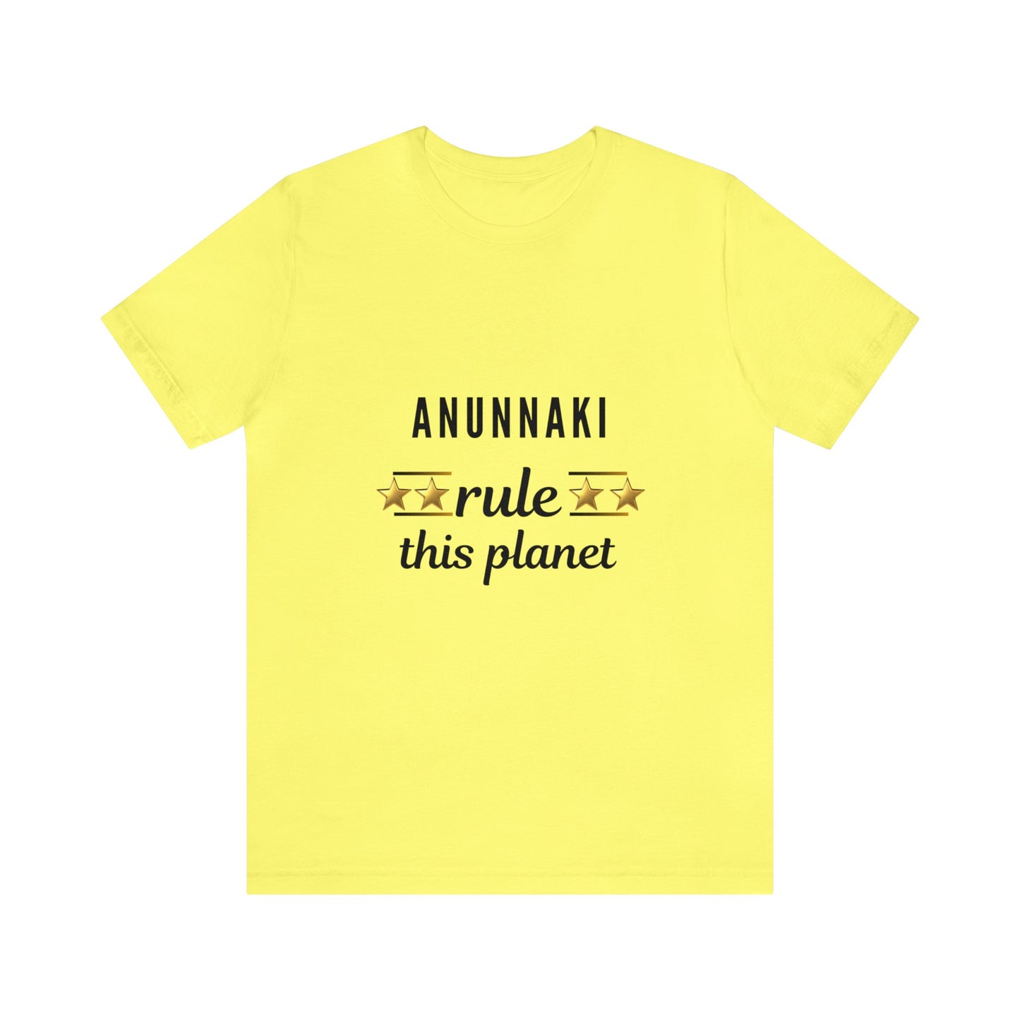 Anunnaki Rule This Planet Unisex Jersey Short Sleeve Tee