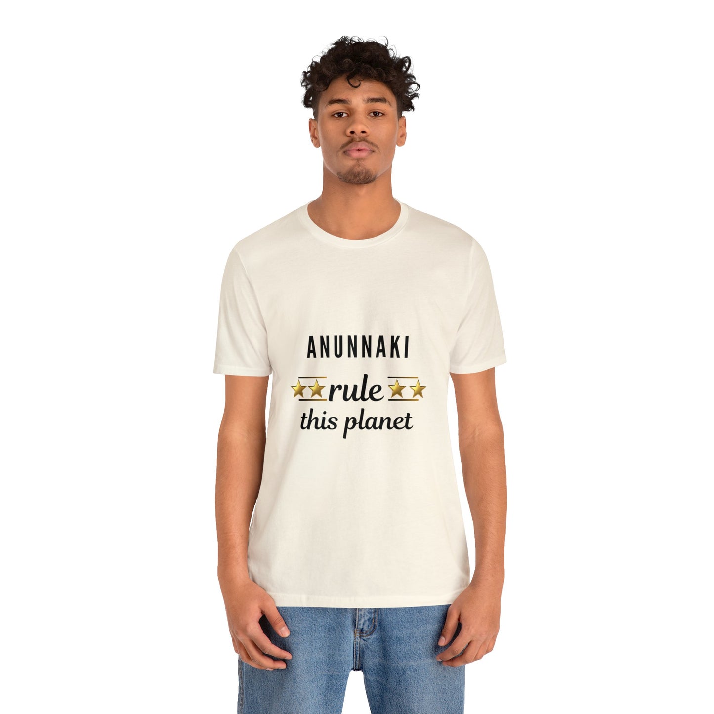 Anunnaki Rule This Planet Unisex Jersey Short Sleeve Tee