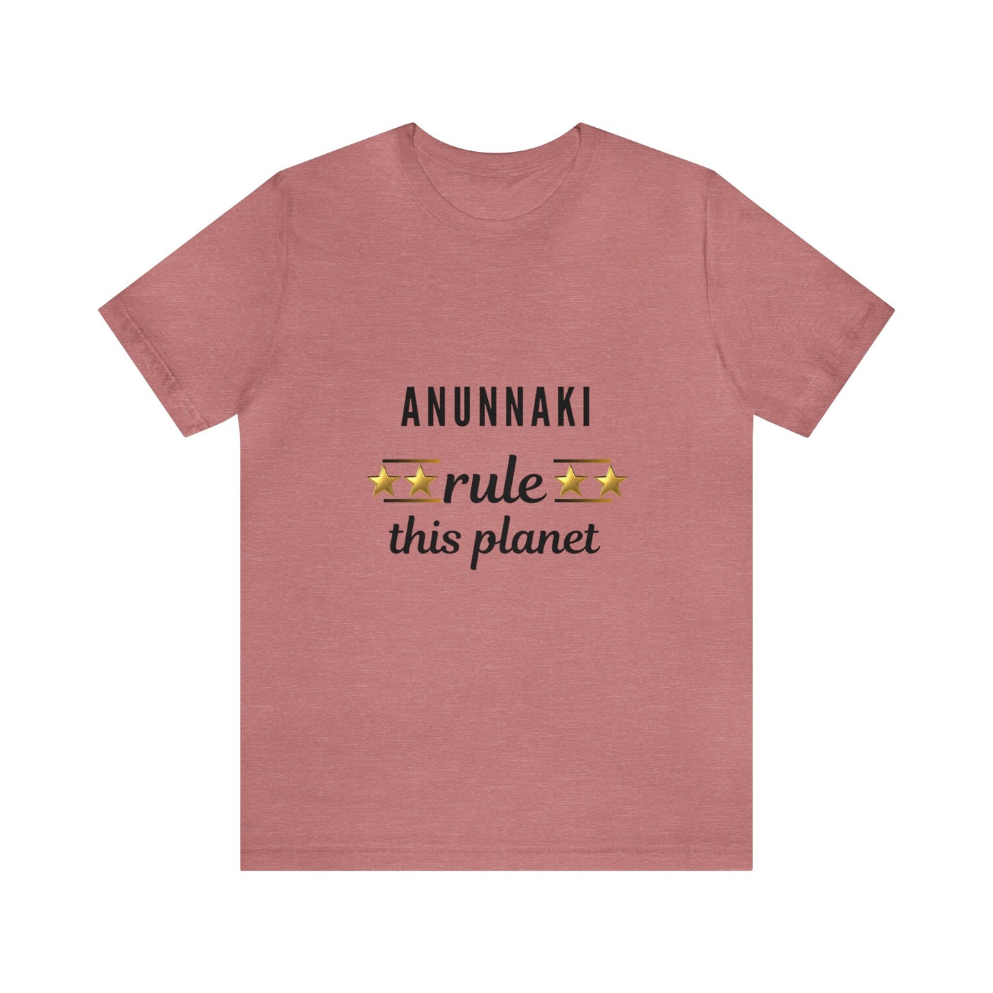 Anunnaki Rule This Planet Unisex Jersey Short Sleeve Tee