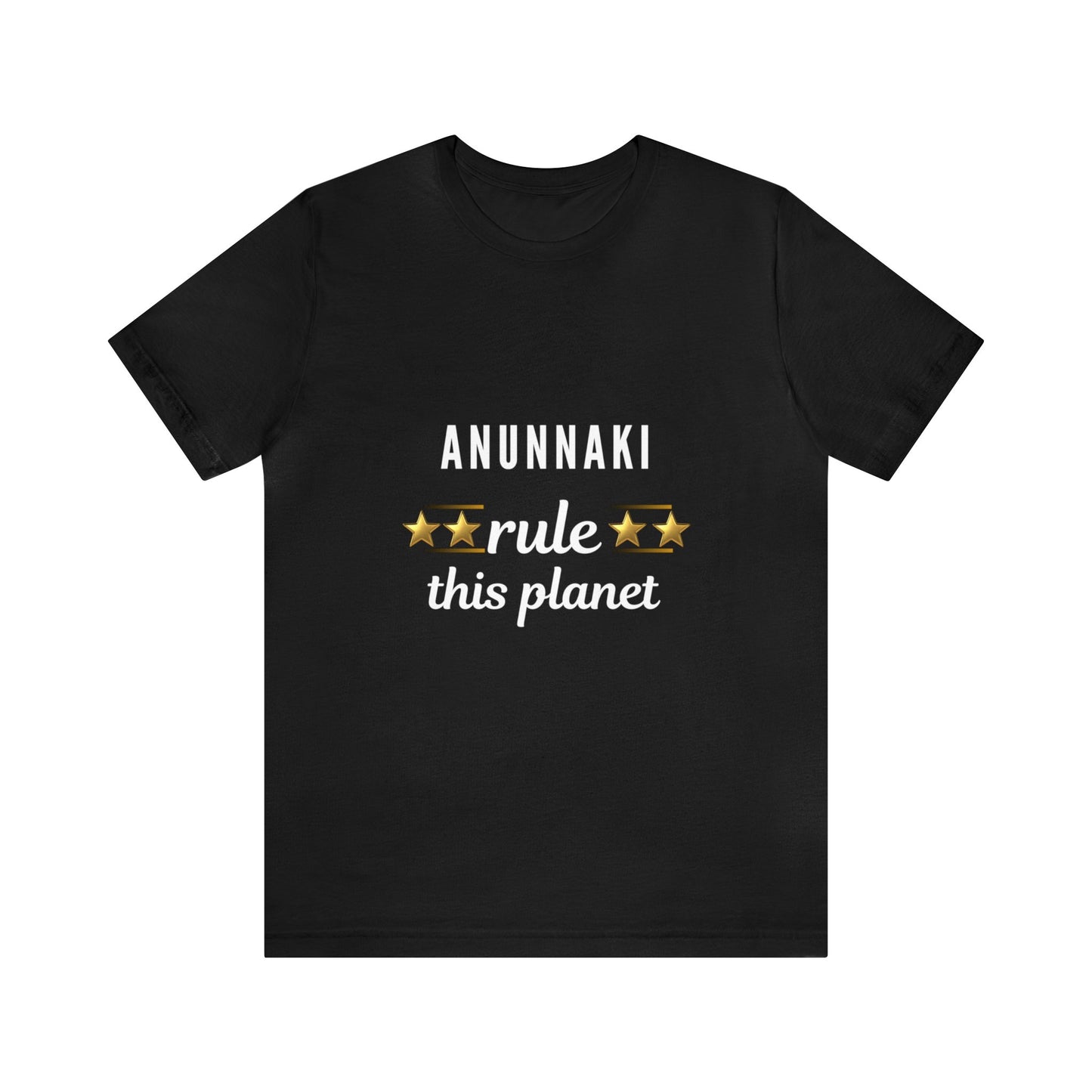 Anunnaki Rule This Planet Unisex Jersey Short Sleeve Tee