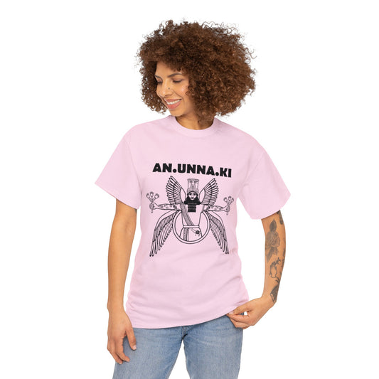 Unisex Heavy Cotton Tee - Anunnaki Ancient Aliens Tshirt