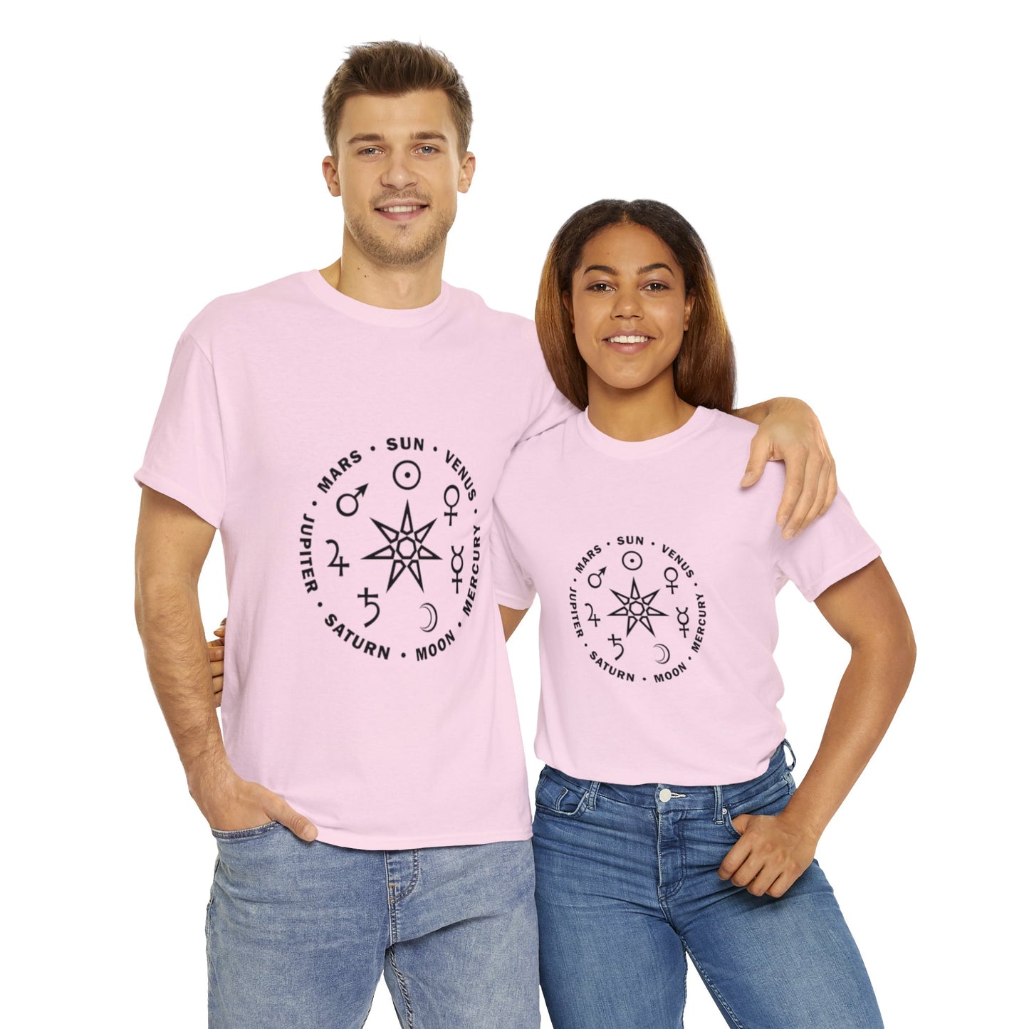 Unisex Heavy Cotton Tee -Astrology T-shirt