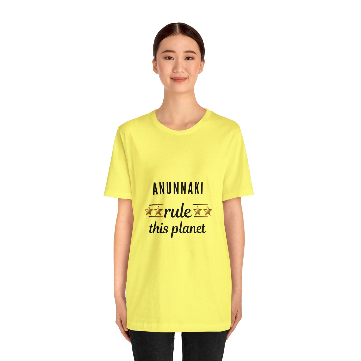 Anunnaki Rule This Planet Unisex Jersey Short Sleeve Tee