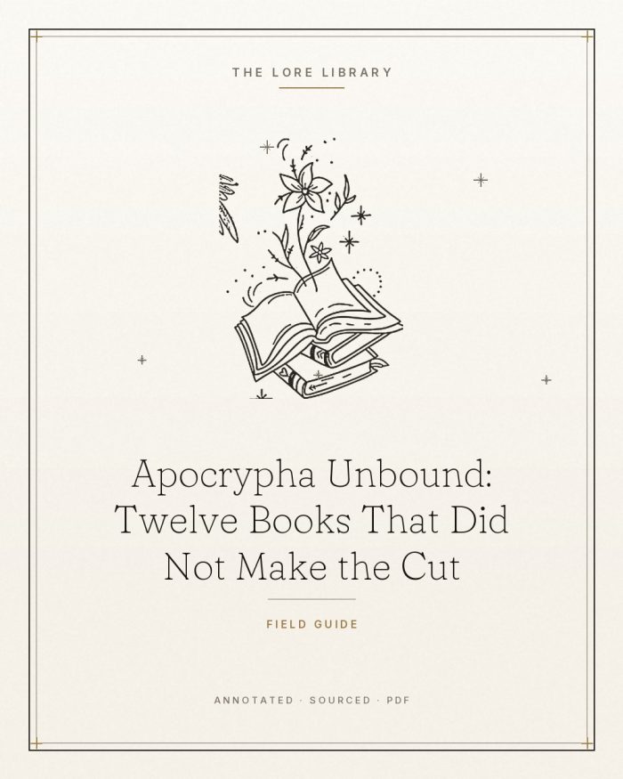 Apocrypha Unbound: Twelve Books That Did Not Make the Cut cover, The Lore Library
