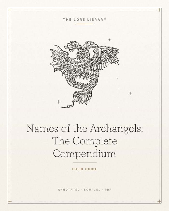 Names of the Archangels: The Complete Compendium cover, The Lore Library