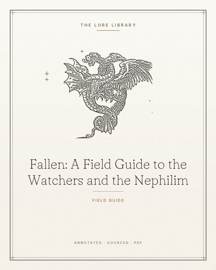 Fallen: A Field Guide to the Watchers and the Nephilim cover, The Lore Library