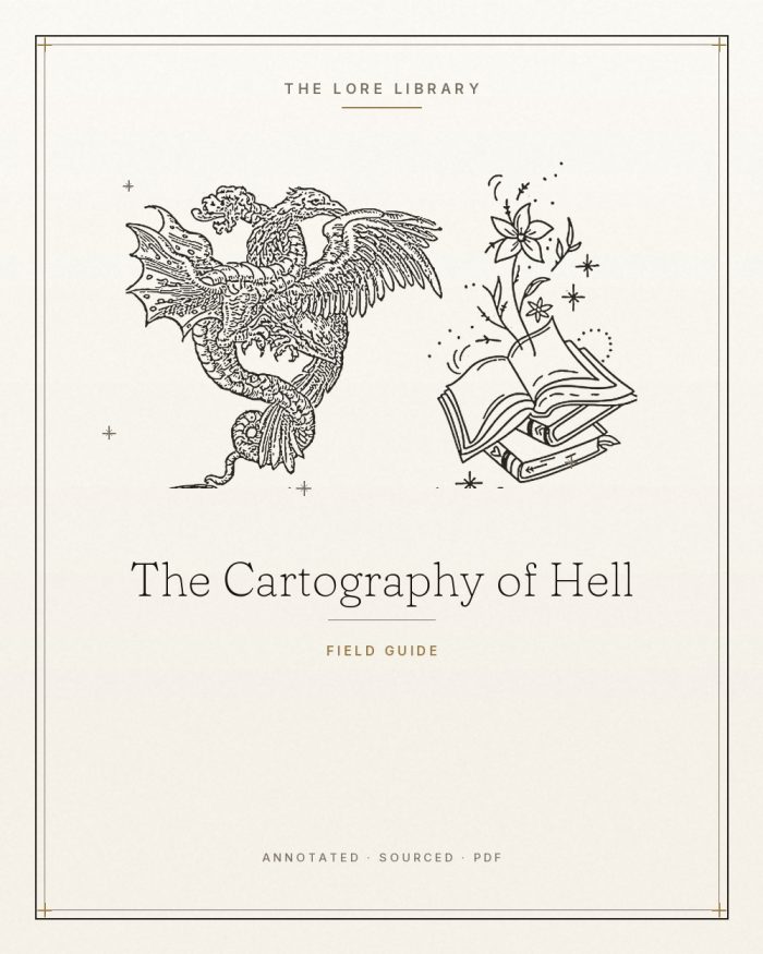 The Cartography of Hell cover, The Lore Library