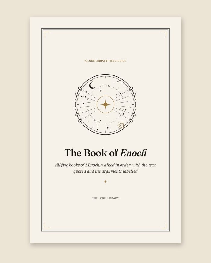 Title page of The Book of Enoch: A Field Guide, a Lore Library field guide, from the PDF